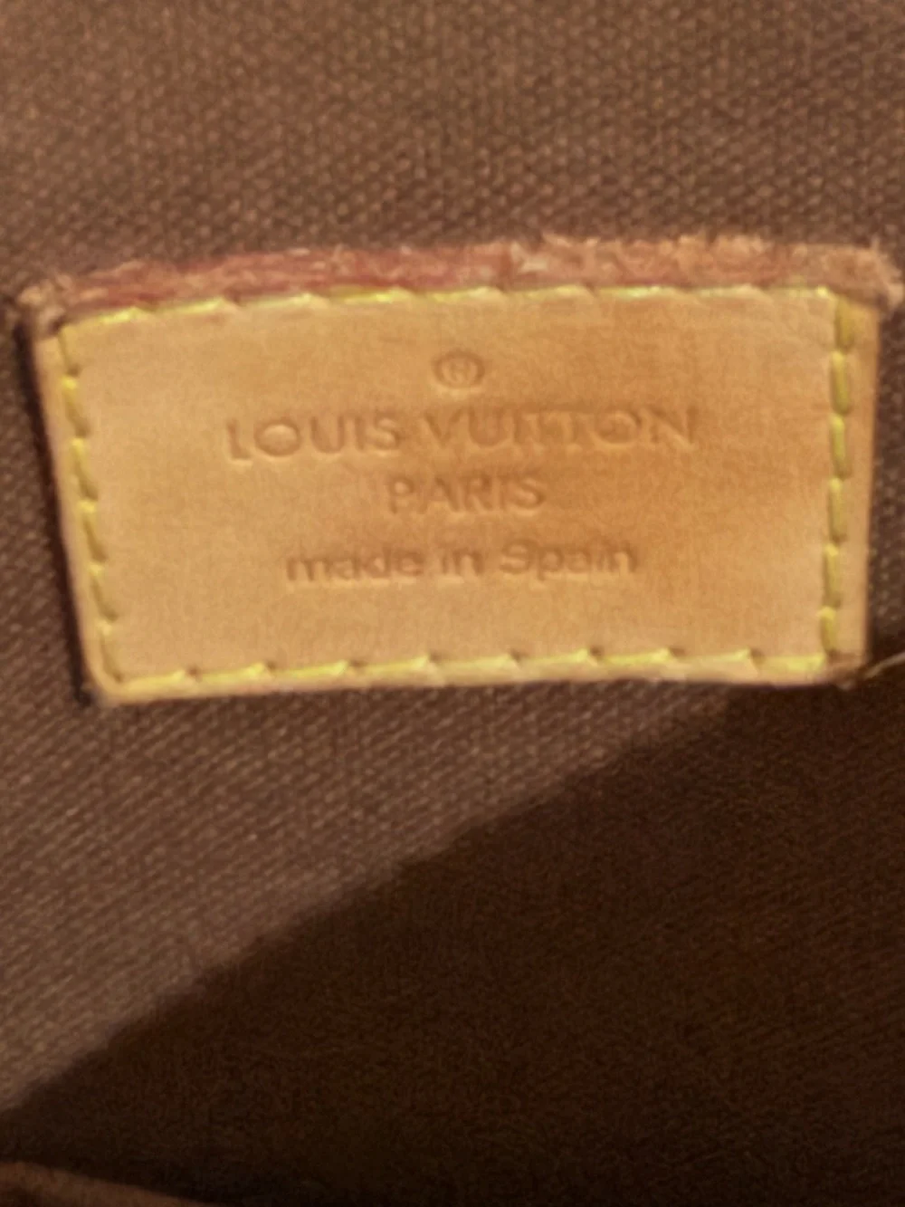 Louis Vuitton Odeon MM Brown Monogram Crossbody with Tan Leather Trim - Picture 8 of 16